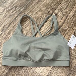 Lululemon Gray Sage Energy Bra